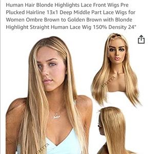 Ubetta HumanHair Wig
ombre balayage 24" lacefront